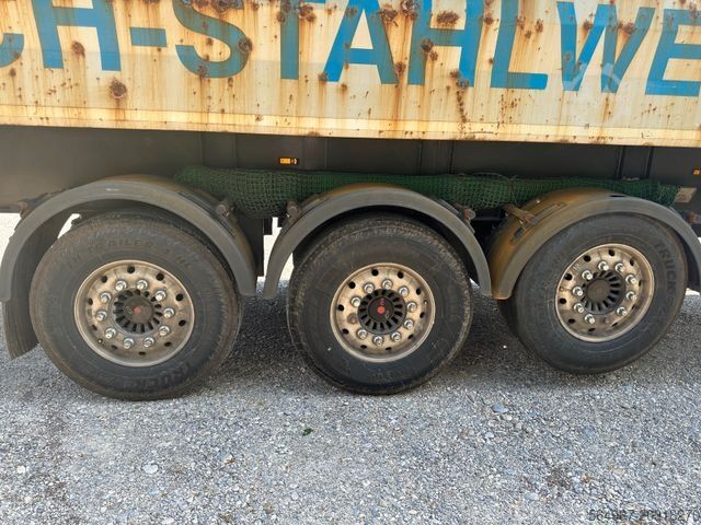 Tiptrailer REISCH RHKS-35/24SL Stahlschrott Kippmulde 50 m3!