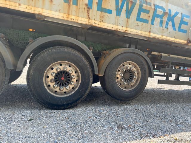 Tiptrailer REISCH RHKS-35/24SL Stahlschrott Kippmulde 50 m3!