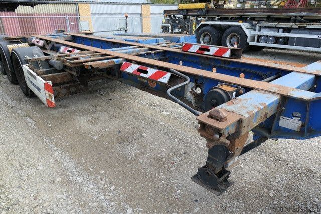 Swap body semitrailer KRONE SDC 27 eLTU6, Slider, alle Container, SAF, Luft