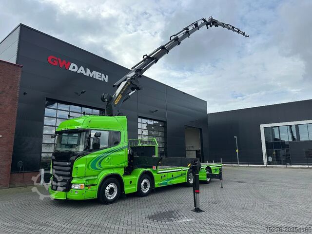 Camião-grua Scania R440 8x2 Palfinger PK 78002 FlyJib,Winch Euro 6