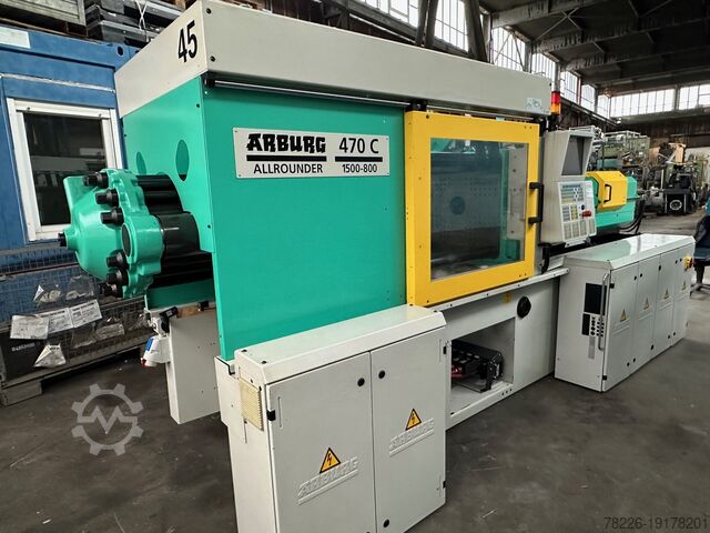 Injection molding machine Arburg 470C 1500-800