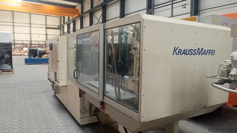 Enjeksiyon kalıplama makinesi NUR 16,700h KraussMaffei 200-1400 C1