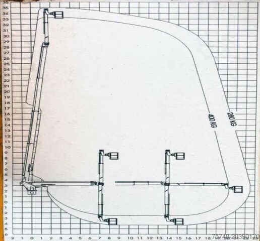 Nostolava DAF CF 65.280 + 33 METER + big platform persons /400kg