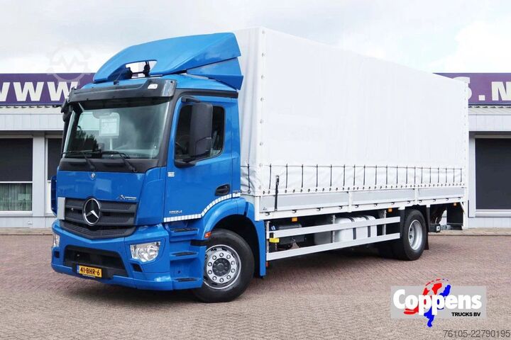 Kofer Mercedes-Benz Antos 1924L Huif + Klep Dhollandia 2000 KG Euro 6