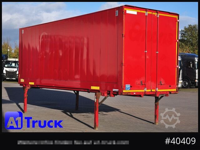 د باکس جوړښت سره سویپ بدن KRONE BDF 7,82 Wechselbrücke, 2680mm Innenhöhe.