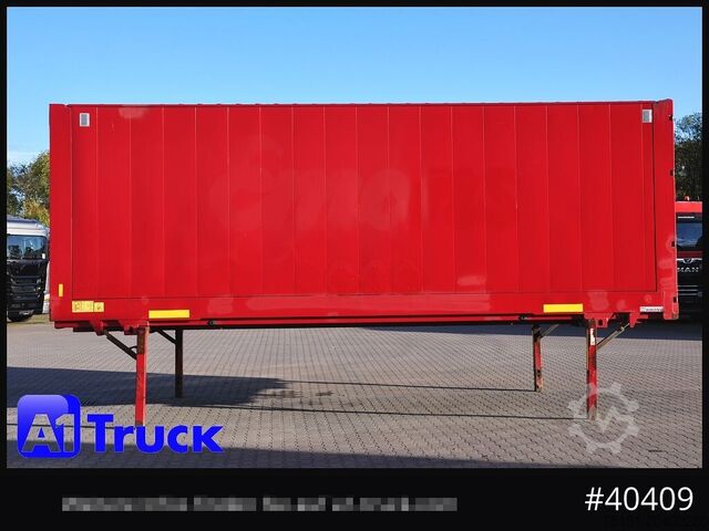 د باکس جوړښت سره سویپ بدن KRONE BDF 7,82 Wechselbrücke, 2680mm Innenhöhe.