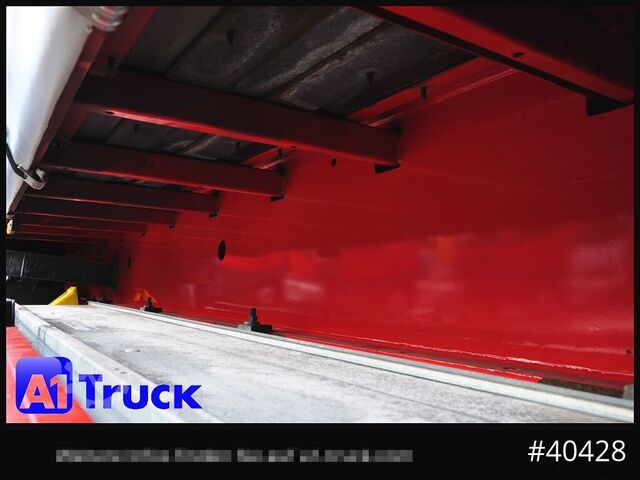 خلاص نیمه لاریه سره ترپال KRONE SD 27, Papier, Staplerhalterung, Bordwand, Lenkachse