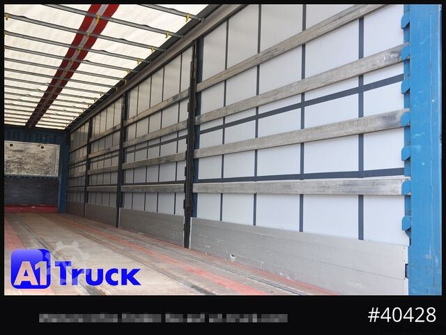 خلاص نیمه لاریه سره ترپال KRONE SD 27, Papier, Staplerhalterung, Bordwand, Lenkachse