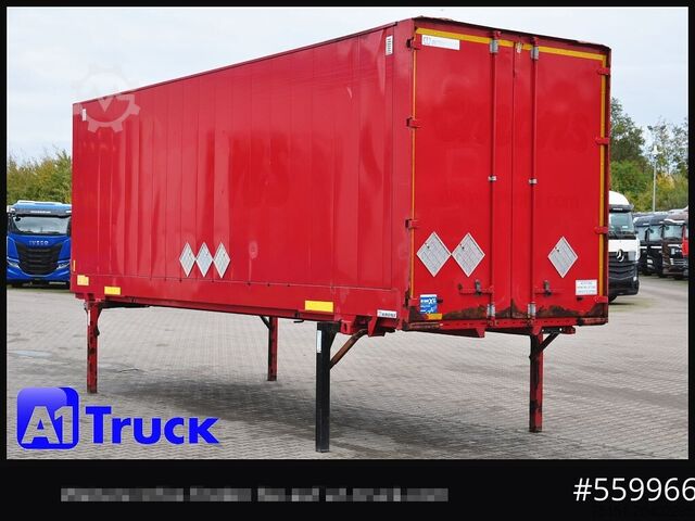 د باکس جوړښت سره سویپ بدن KRONE BDF 7,82 Wechselbrücke, 2680mm Innenhöhe.