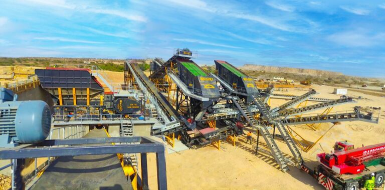 Vibrationssieb FABO Titreşimli Elek Vibrating screen TE-2260 Titreşimli Elek