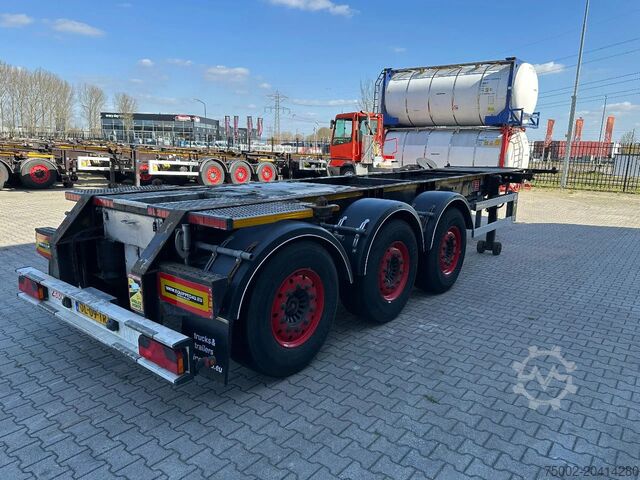 การขนส่งตู้คอนเทนเนอร์ Burg 20FT ADR (EX/II, EX/III, FL, AT), Leergewicht: ...