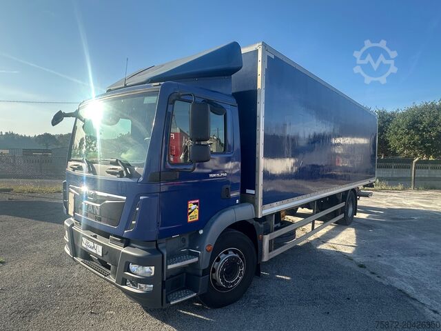 شاحنة صندوقية MAN TGM 16.250 EURO 6 FURGON 16T LOCALIZADOR