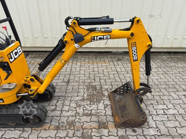 Minigrävare JCB 8008 CTS / 2021 BJ / 623 H / 3 x Löffel