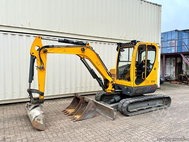 Minigrävare WACKER Neuson EZ53 / 2016 BJ / 3 x Löffel