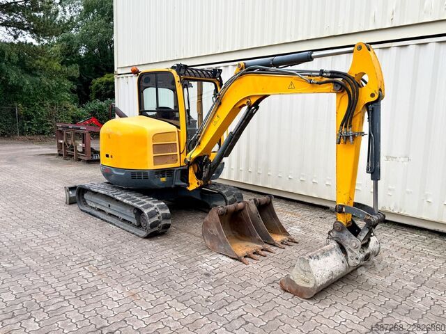 Minigrävare WACKER Neuson EZ53 / 2016 BJ / 3 x Löffel