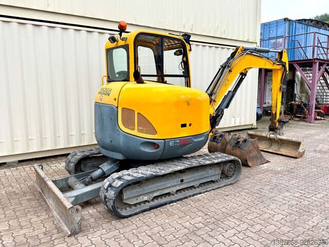 Minigrävare WACKER Neuson EZ53 / 2016 BJ / 3 x Löffel
