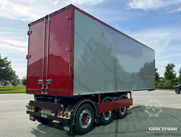 Semi-remorque frigorifique PACTON BXZ.342 HEIWO ISOTHERM B-DOUBLE LZV CARRIER VECT