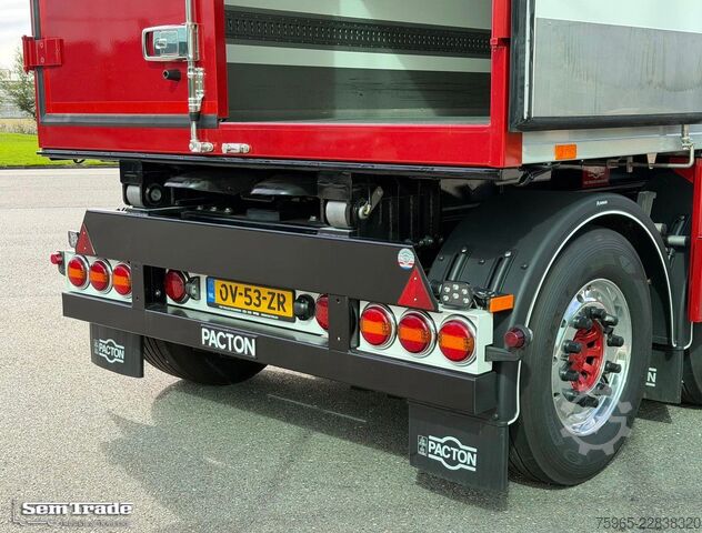 Semi-remorque frigorifique PACTON BXZ.342 HEIWO ISOTHERM B-DOUBLE LZV CARRIER VECT