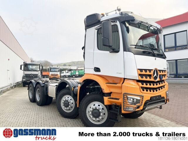 Tipper truck Mercedes-Benz Arocs 4151 AK 8x8/4, Grounder