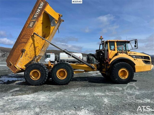 Vörubíll Volvo A40G dump truck 6x6. WATCH VIDEO