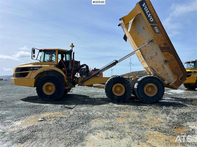 Vörubíll Volvo A40G dump truck 6x6. WATCH VIDEO
