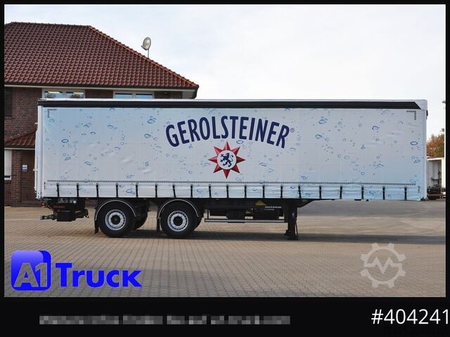 Dryckessläpvagn SCHMITZ Getränke, Lenkachse, LBW, Ladebordwand, kurzer Aufbau