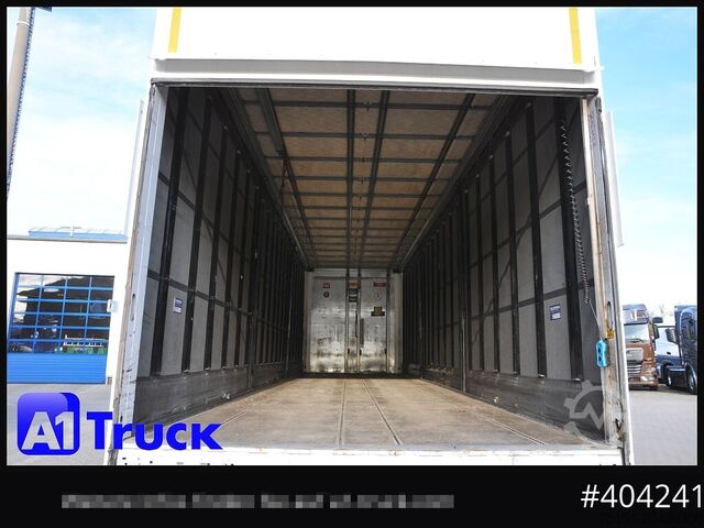 Dryckessläpvagn SCHMITZ Getränke, Lenkachse, LBW, Ladebordwand, kurzer Aufbau