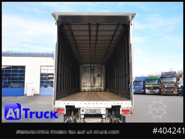 Dryckessläpvagn SCHMITZ Getränke, Lenkachse, LBW, Ladebordwand, kurzer Aufbau