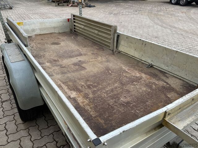 Treler pengangkut rendah KOCH Baumaschinenanhänger / Rampen / TÜV Januar 2027