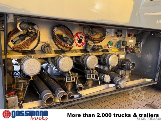 Tanker semitrailer Rohr TAL-A-ZE 44,0, 43.500l, 4 Kammern, Untenbefüllung