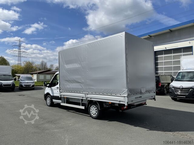 Transporter with flatbed & tarpaulin FORD Transit Pritsche Plane/ Schiebeplane