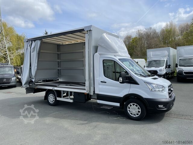 Transporter with flatbed & tarpaulin FORD Transit Pritsche Plane/ Schiebeplane
