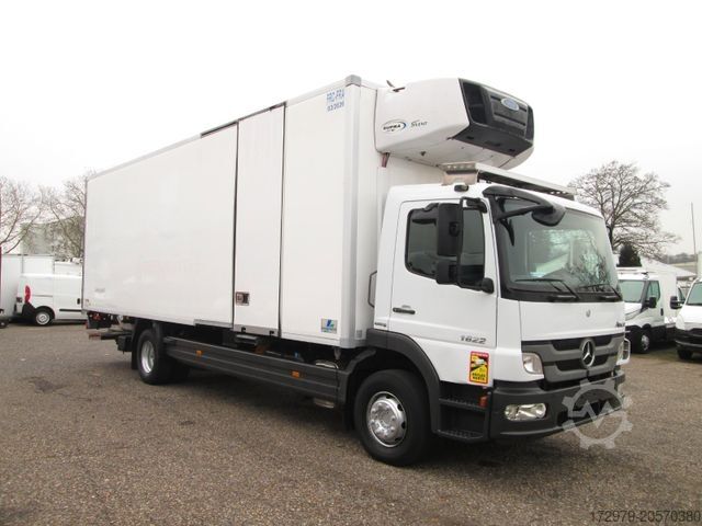 Hladilni tovornjak MERCEDES-BENZ Atego 1622*2xCarrier Kühlkoffer 7.80m*Euro5*LBW*