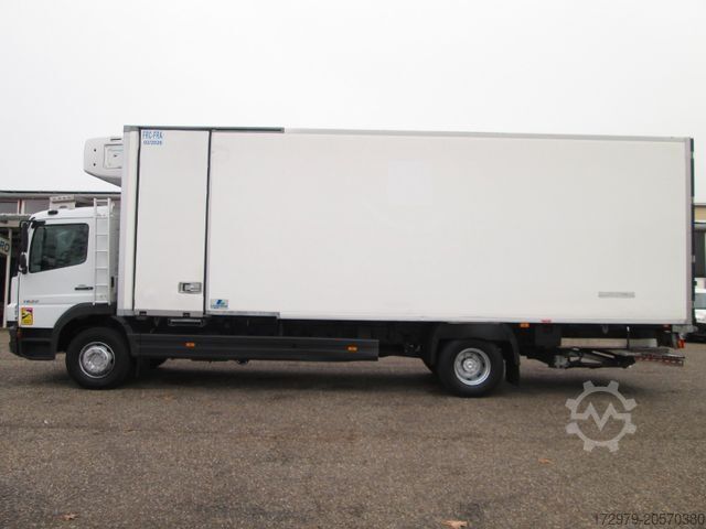 Hladilni tovornjak MERCEDES-BENZ Atego 1622*2xCarrier Kühlkoffer 7.80m*Euro5*LBW*