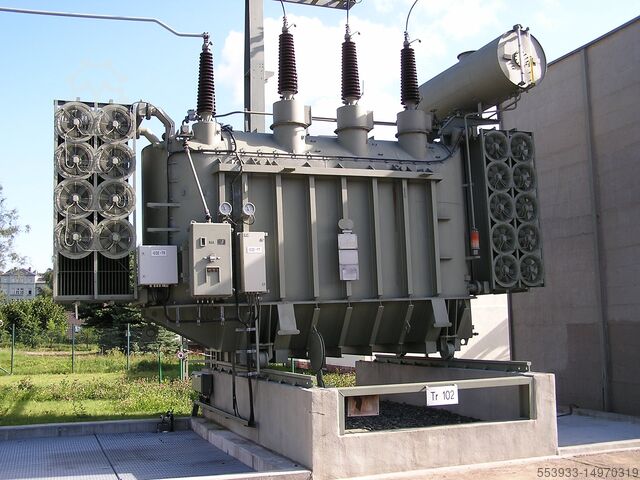TuR DD 31,5 MVA Ã–l Leistungstrafo 110-10,5 kV 