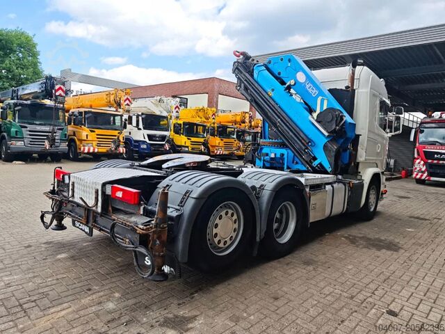 Crane Scania R490 6x2 HMF 4020-K8 Winch