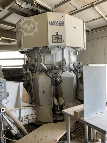 Haver & Boecker 6 nozzle bagging plant Haver & Boecker 6 Stutzen Absackanlage