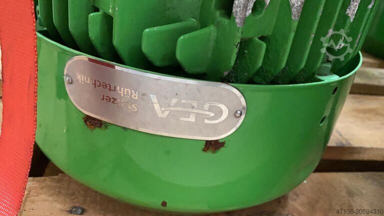 Tank Rührgerät mit Propeller ca 1,00 Mtr , Farbe grün