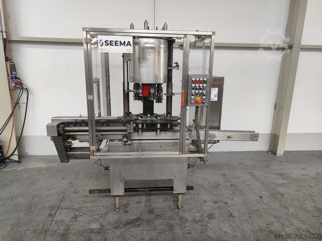 Fechadora de rosca com 5 cabeças Datz