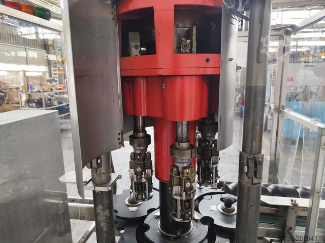 Fechadora de rosca com 5 cabeças Datz