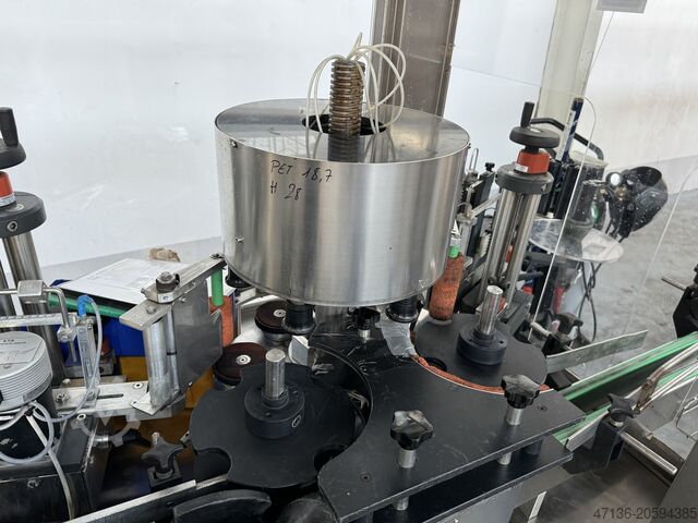 Etikečių klijavimo mašina, 2 stotys, lipni, rotacinė STS S2T6/RI