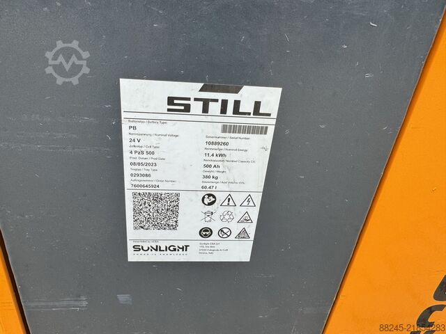 Electric walk-behind stacker Still EXG10, VS-22876 STILL EXG10