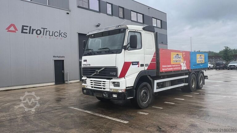 Plattformtrailer Volvo FH 12.420 (6X4 / MANUAL GEARBOX / BOITE MANUELLE)