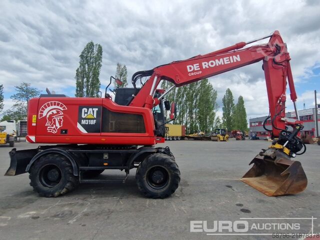 油圧ショベル Caterpillar M318F