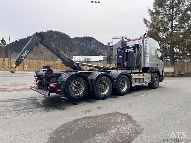 Kanca kol sistemi Volvo FMX 540 Krokbil - HIAB 24T Krok - Tridem