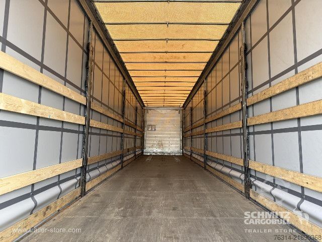 Semirremolque abierto con toldo Schmitz Cargobull Curtainsider Mega Getränke