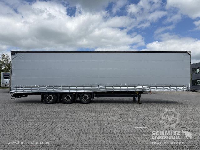 Semirremolque abierto con toldo Schmitz Cargobull Curtainsider Mega Getränke