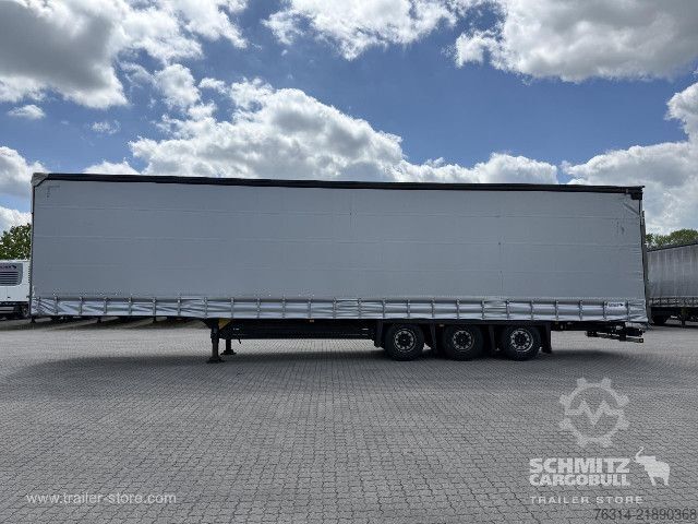 Semirremolque abierto con toldo Schmitz Cargobull Curtainsider Mega Getränke