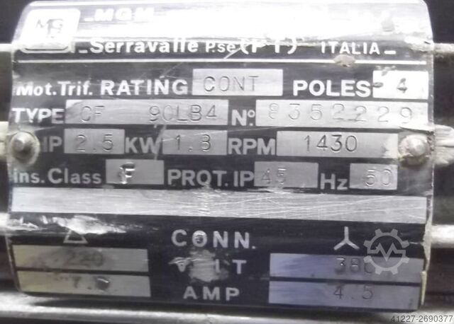 Elektromotors 1,8 kW 1430 apgr./min MGM CF90LB4