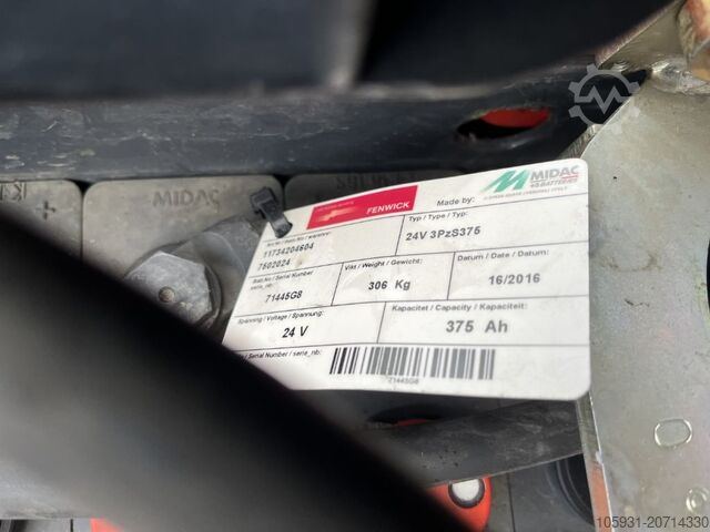 Gerbeur à pied Linde L12L